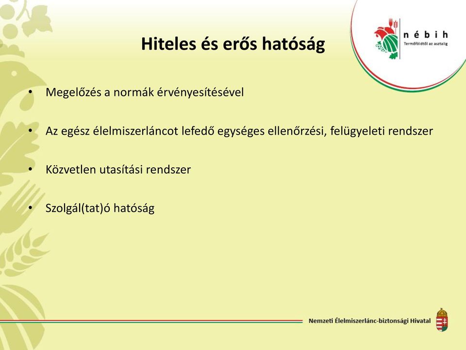lefedő egységes ellenőrzési, felügyeleti