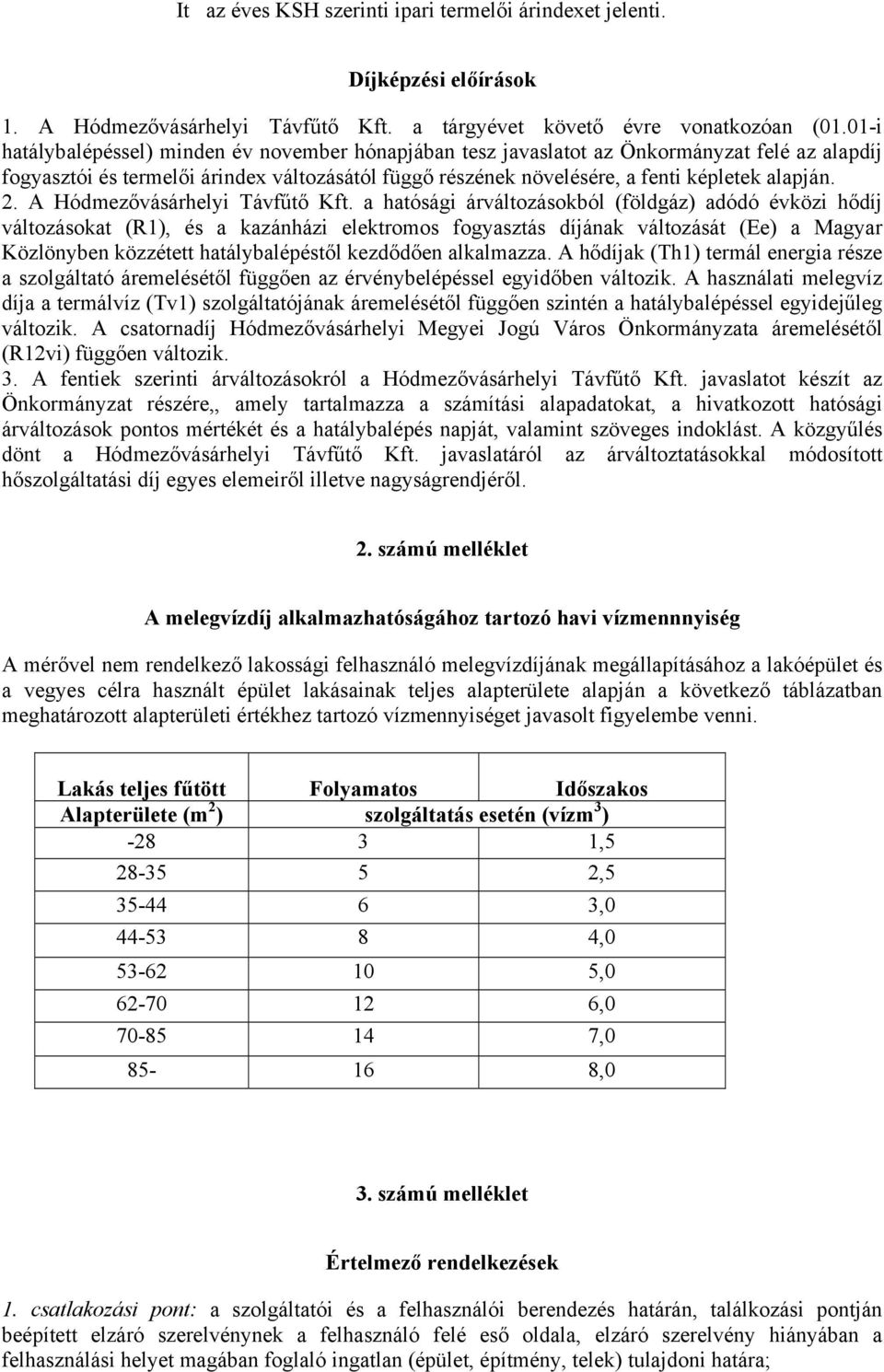 A Hódmezővásárhelyi Távfűtő Kft.