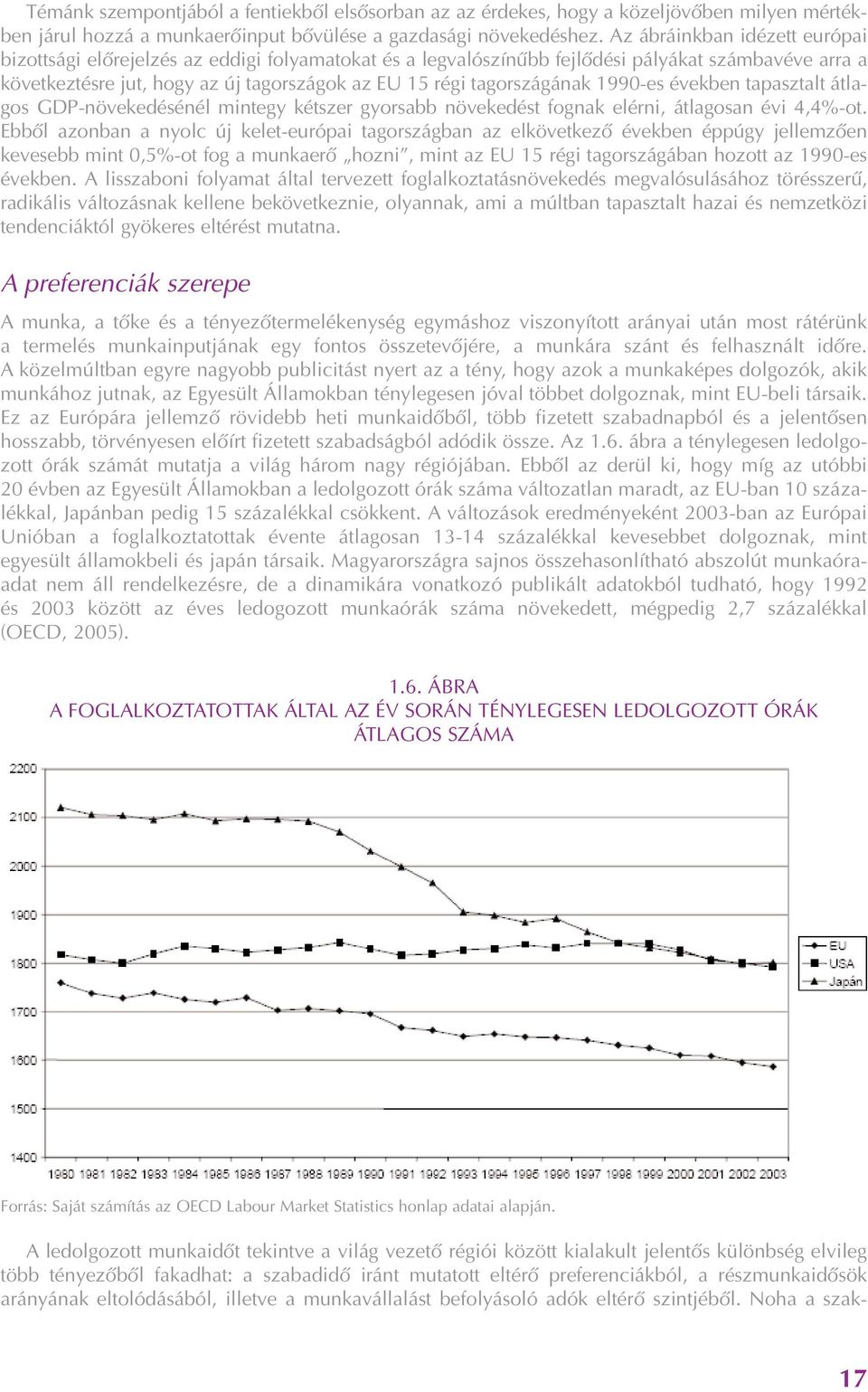 tagországának 1990-es években tapasztalt átlagos GDP-növekedésénél mintegy kétszer gyorsabb növekedést fognak elérni, átlagosan évi 4,4%-ot.