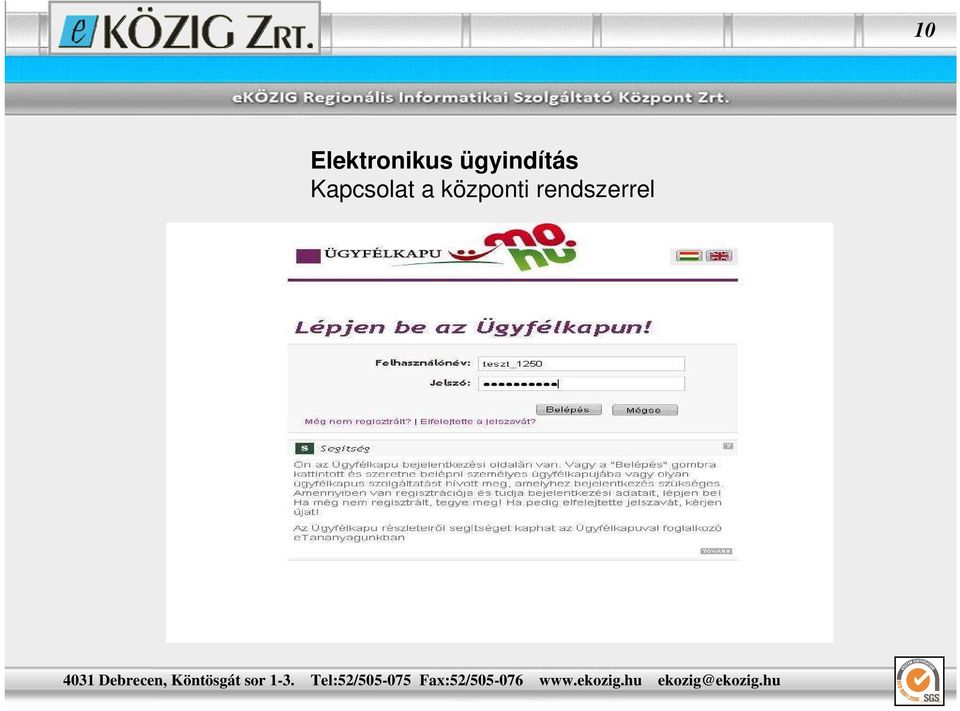 ügyindítás