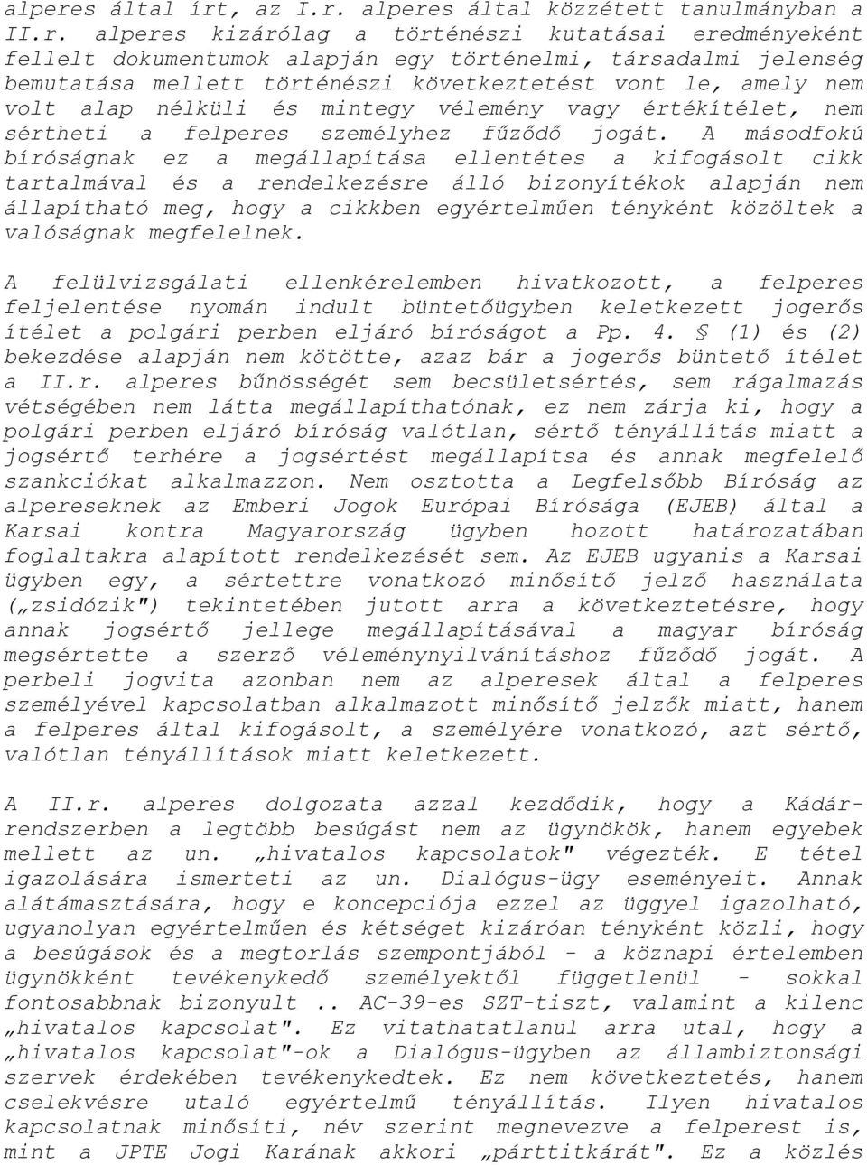 , az I.r.