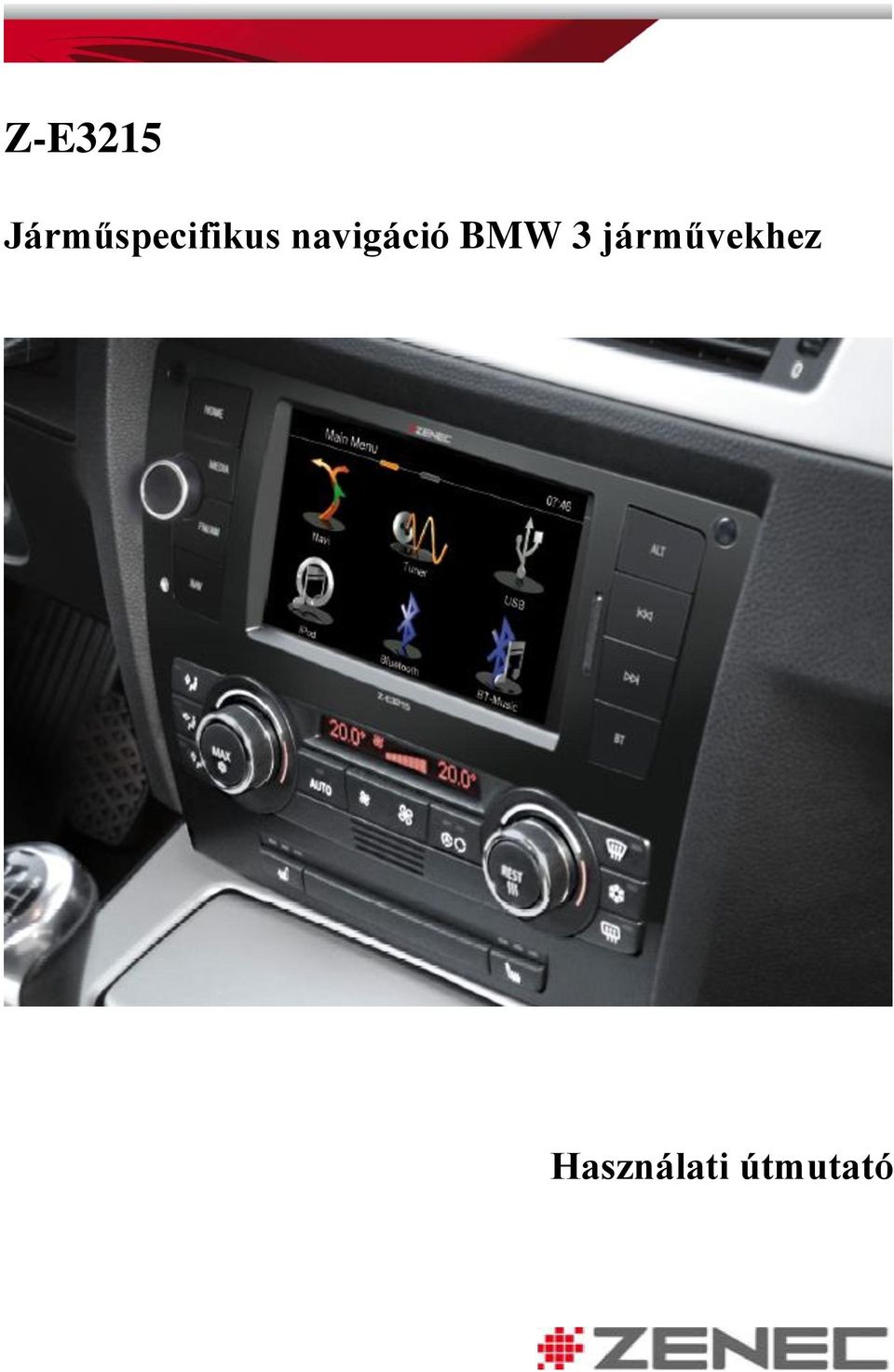 navigáció BMW 3
