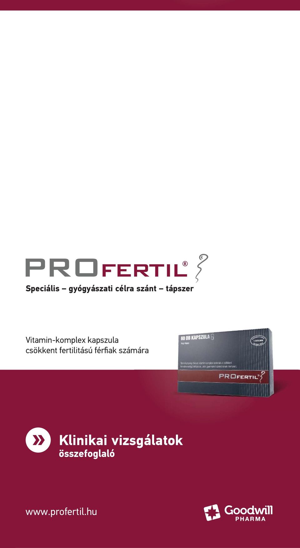 csökkent fertilitású férfiak számára