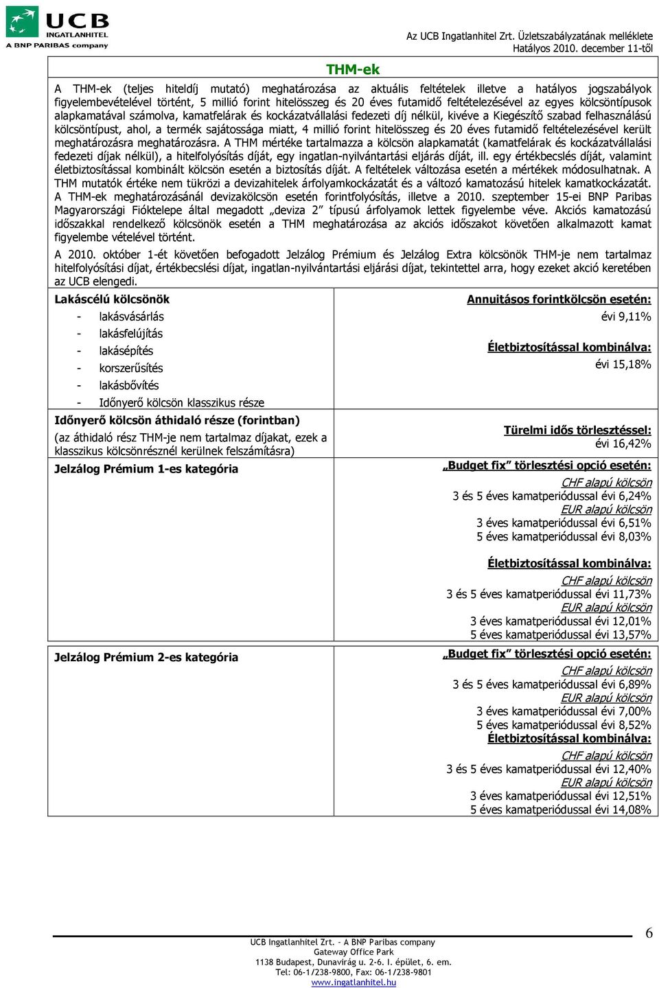 sajátossága miatt, 4 millió forint hitelösszeg és 20 éves futamidő feltételezésével került meghatározásra meghatározásra.