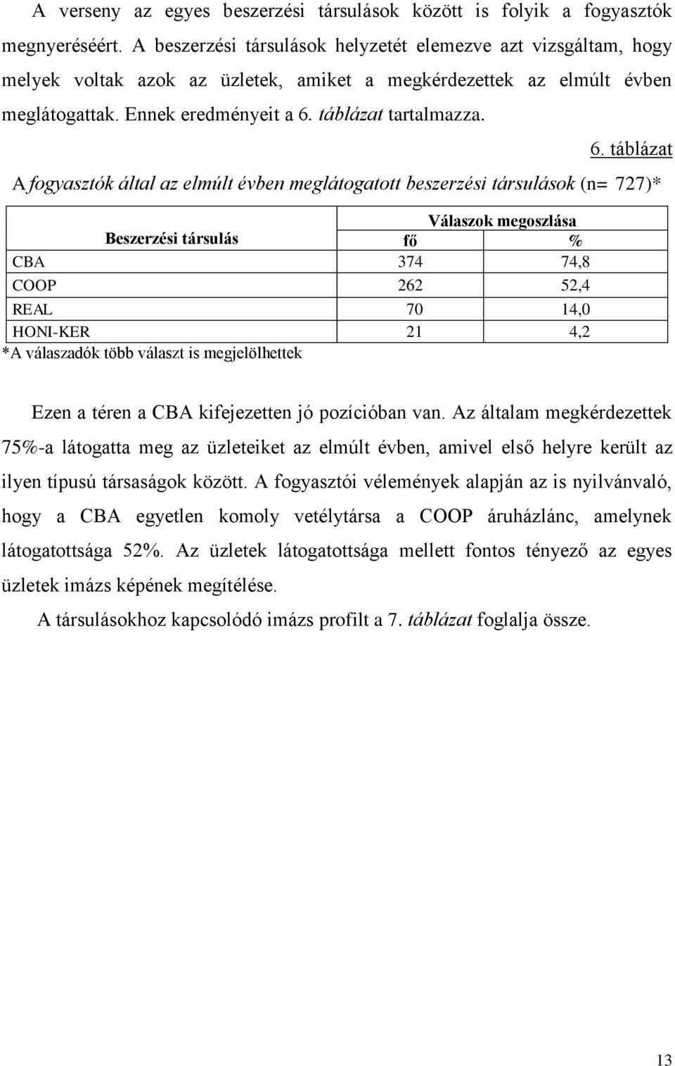táblázat tartalmazza. 6.