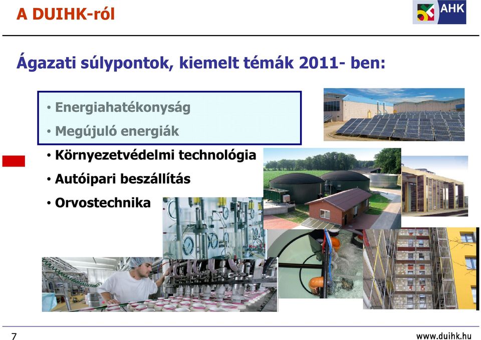 Megújuló energiák Környezetvédelmi