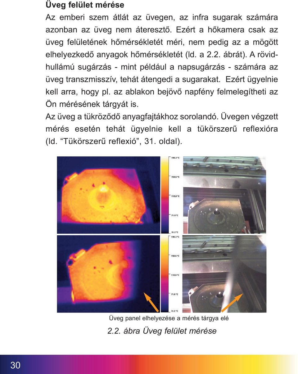 A rövidhullámú sugárzás - mint például a napsugárzás - számára az üveg transzmisszív, tehát átengedi a sugarakat. Ezért ügyelnie kell arra, hogy pl.