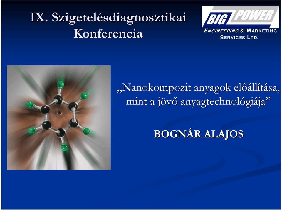 anyagok előáll llítása, mint a