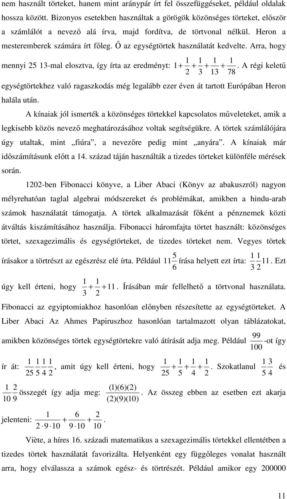 Interaktív matematikaoktatás: Törtek tanítása - PDF Free Download