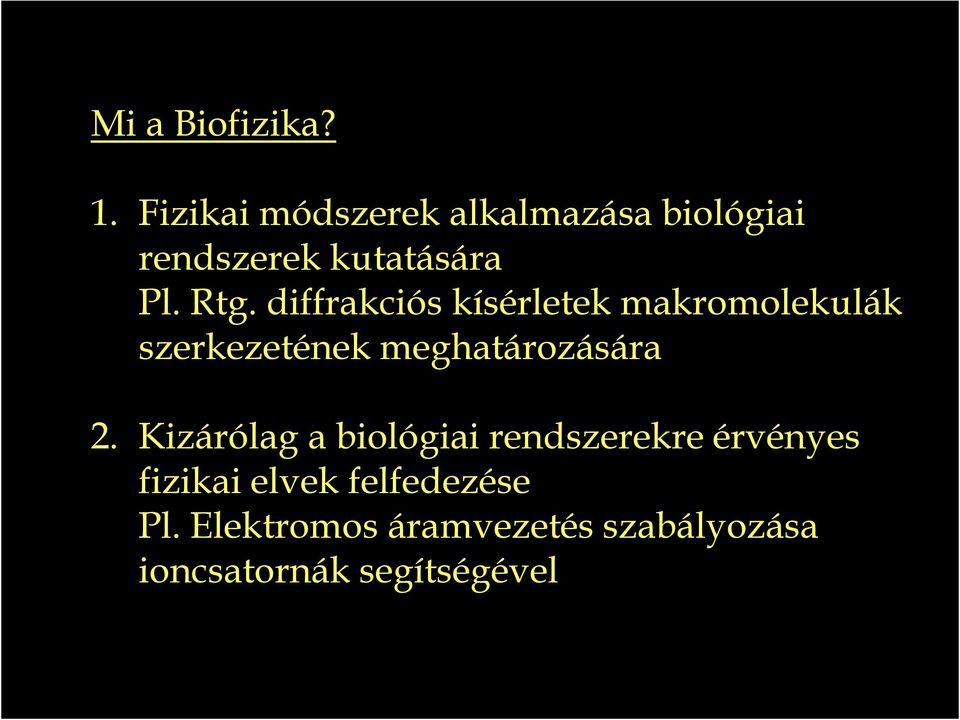 diffrakciós kísérletek makromolekulák szerkezetének meghatározására 2.