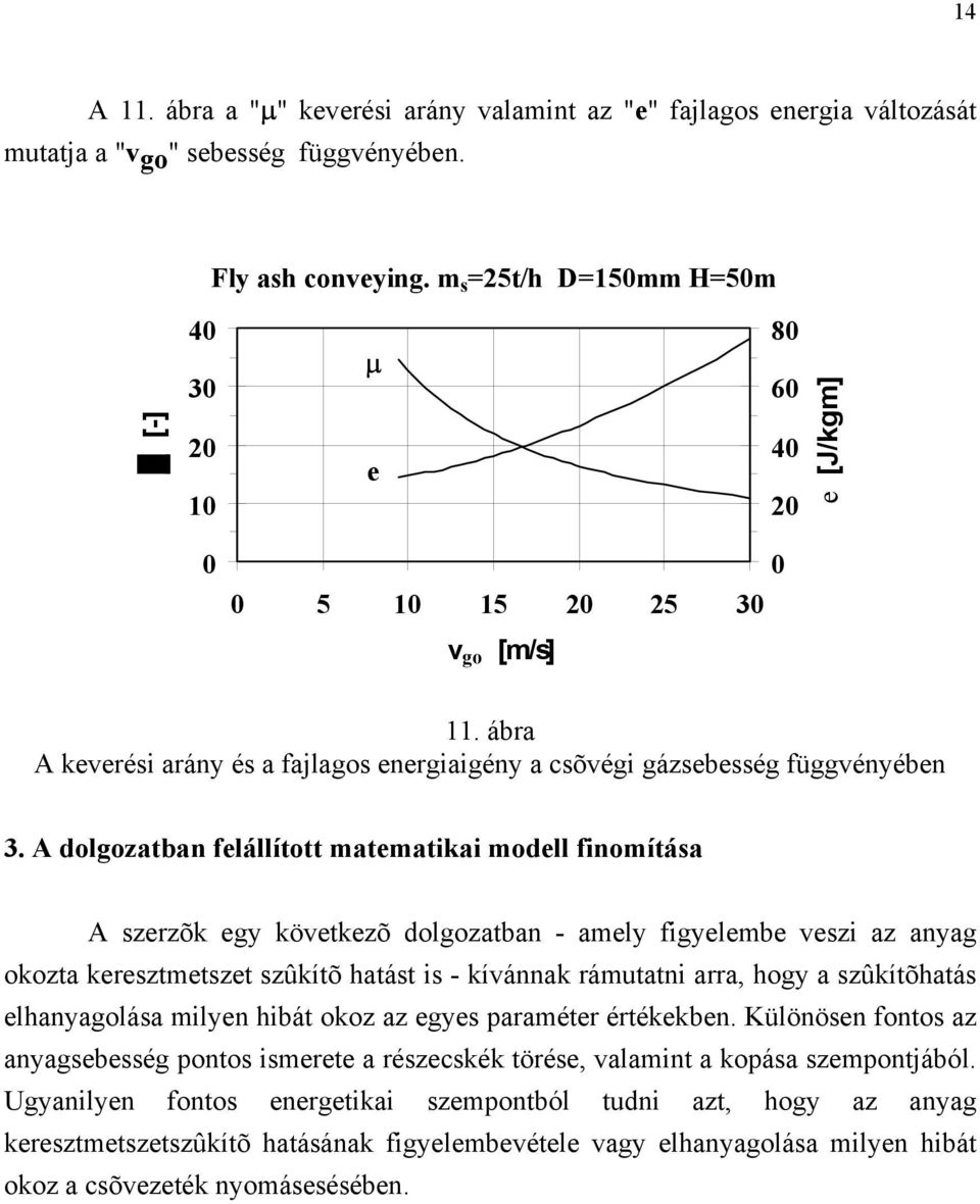 A dolozatban felállított matematikai modell finomítáa A zerzõk ey következõ dolozatban - amely fiyelembe vezi az anya okozta kereztmetzet zûkítõ hatát i - kívánnak rámutatni arra, hoy a