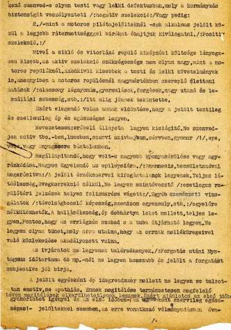 1924. R.O.V.I. Repülő Orvosi Vizsgáló Intézet a magyar repülőorvostan első szervezetszerű létesítménye.
