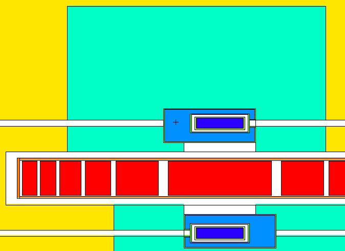Perturbed moderator flux Gain in neutron