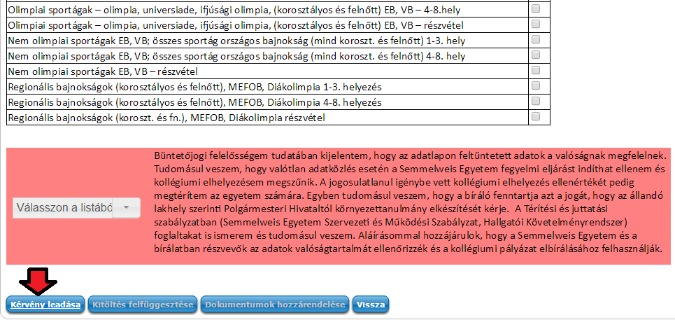 A HALLGATÓKÉRT VÉGZET KÖZÖSSÉGI MUNKA