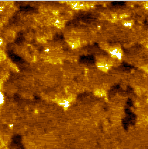 0,2 nm a.) b.) c.) 85 nm 85 nm d.) 85 nm 85 nm 51. ábra STM felvételek a Cu(111) oldódásáról 5-MFT jelenlétében: a.) E M = 120 mv, E B = -300 mv, i T = 1 na, b.