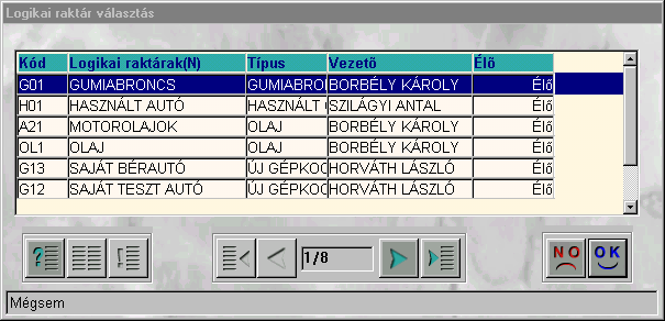 3. Új megrendelés felvitele A Nem gyári alkatrész rendelés ablakban az Új rekord felvitele ( kattintva az alábbi ablak jelenik meg (6. ábra): ) nyomógombra 6.