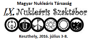 Beszámoló a táborban végzett munkáról. A résztvevők véleményének ismertetése 1. Beszámoló a táborban végzett munkáról A IX. Nukleáris szaktábor 2016-ban Keszthelyen került megrendezésre.