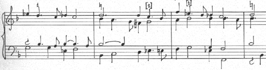 55 16b kottapélda: Froberger I. Fantasia, 79 8. ütem 16c kottapélda: Froberger I. Fantasia, 86 87.