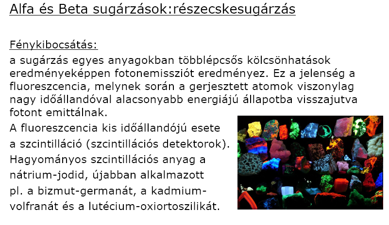 SUGÁRZÁSOK