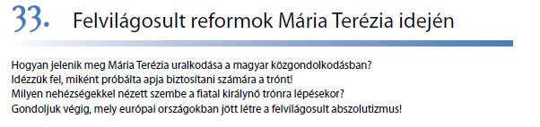 Feladatok A leckék elején található ráhangoló és ismétlő kérdések