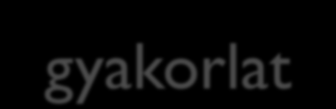 i-node (2) - gyakorlat mkdir proba, cd proba touch alma, ls -i touch korte, ls -i a két fájl száma más látszik, hogy a fájlrendszerben egyre növekvőek az azonosító számok ls