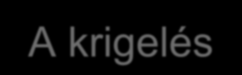 A krgelés A Lagrage multplkátorok (µ) módszerével végzett mmalzálás a KW=D leárs egyeletredszerre vezet (K az ú.