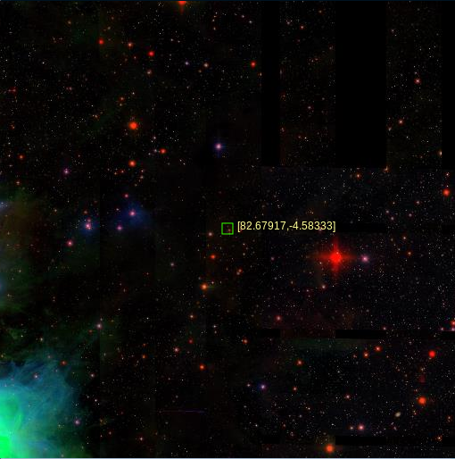 2.2. Csillagok azonosítása Csillagok azonosításához a felvételeinket összehasonlítottuk a Sloan Digital Sky Survey (SDSS) égtérképével. Itt a 12-es data release vizuális égtérképét, az ún.