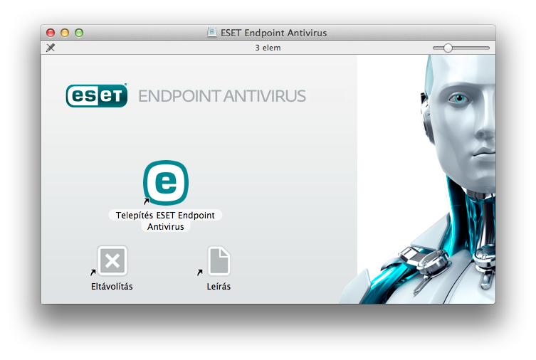 2.4 Ügynök 3. Telepítés Az ERA ügynök az ESET Remote Administrator fontos részét képezi.