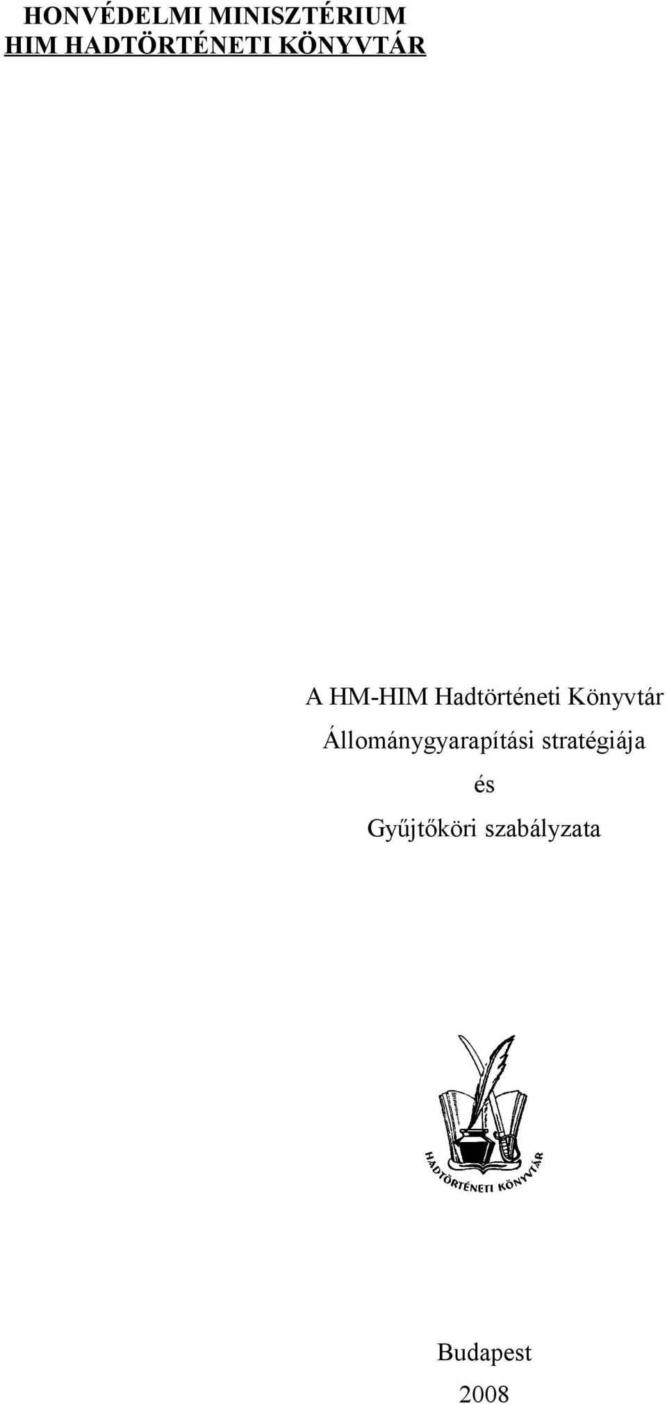 Hadtörténeti Könyvtár