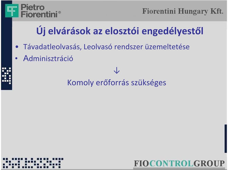 Leolvasó rendszer üzemeltetése