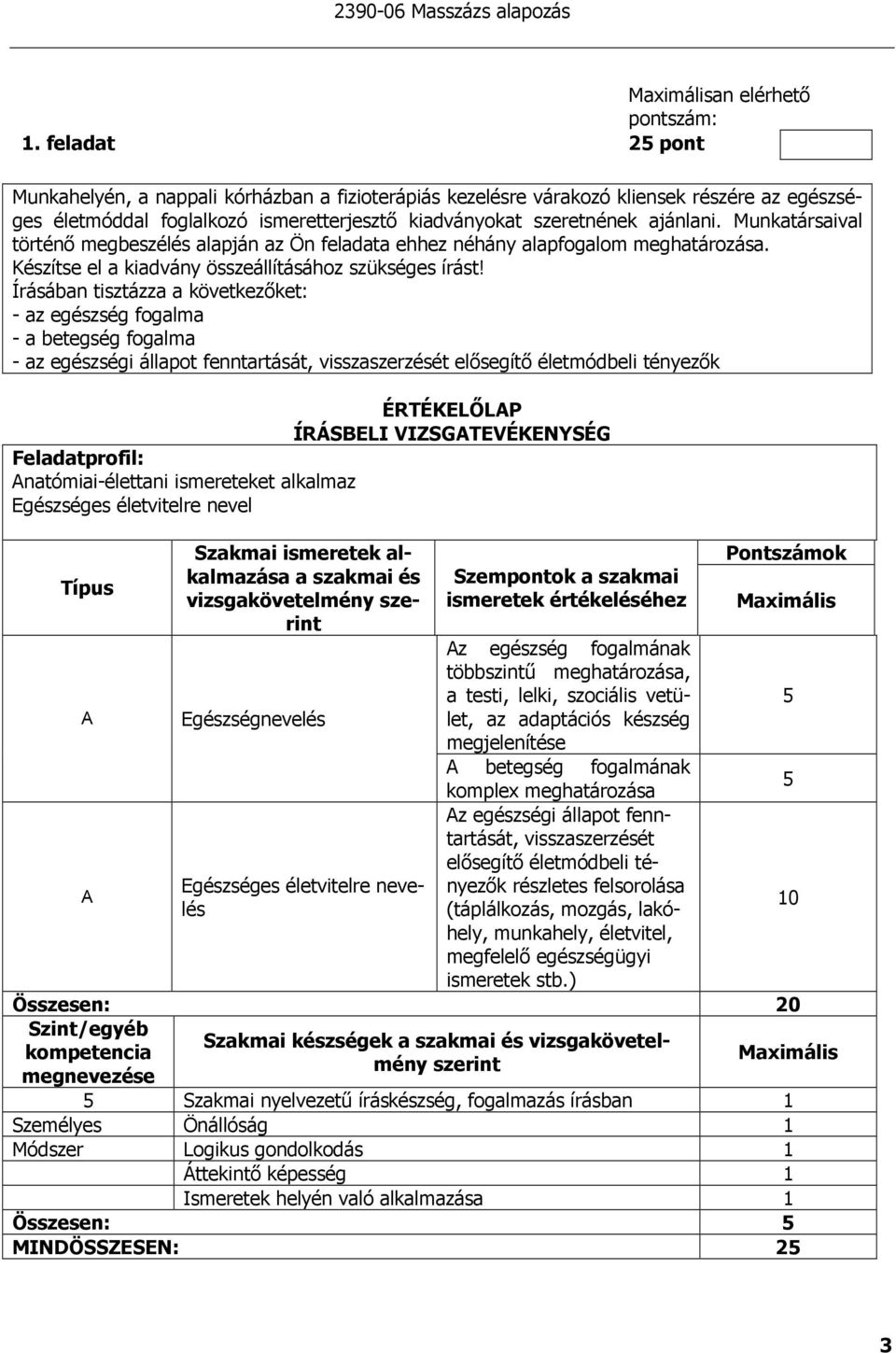 Munkatársaival történı megbeszélés alapján az Ön feladata ehhez néhány alapfogalom meghatározása. Készítse el a kiadvány összeállításához szükséges írást!