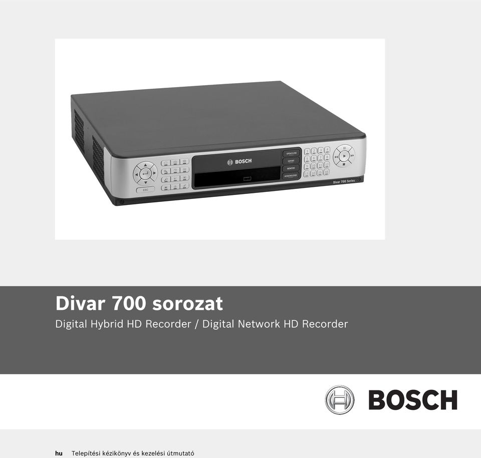 Network HD Recorder hu