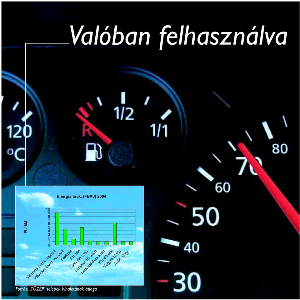 TÜZÉP telepek kínálatának átlaga Földgáz Propán Cseh dió szén