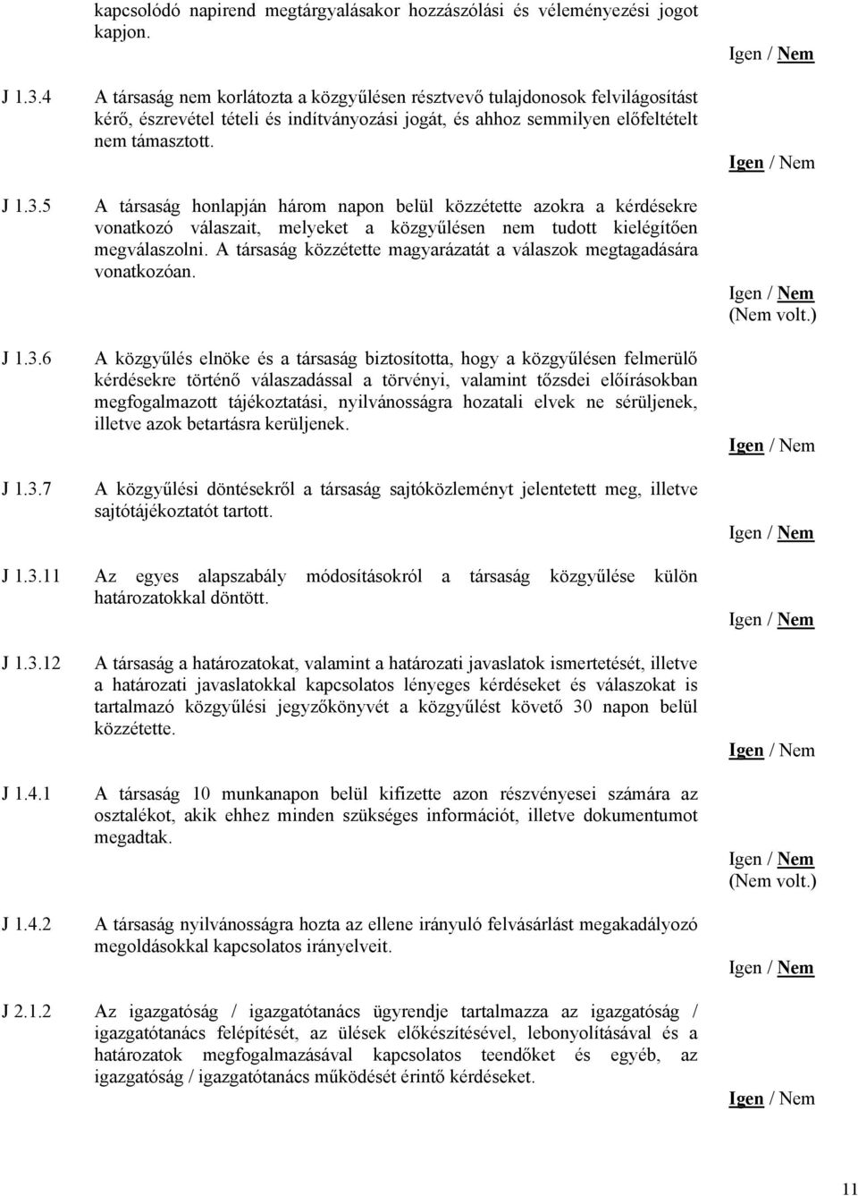 A társaság honlapján három napon belül közzétette azokra a kérdésekre vonatkozó válaszait, melyeket a közgyűlésen nem tudott kielégítően megválaszolni.