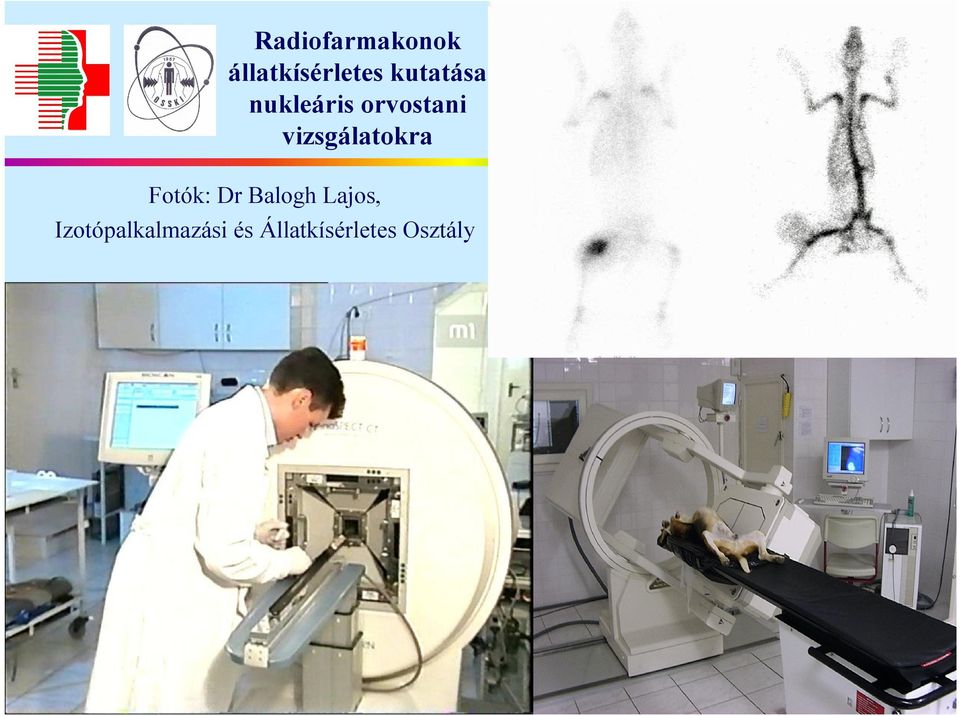 Dr Balogh Lajos, Izotópalkalmazási és