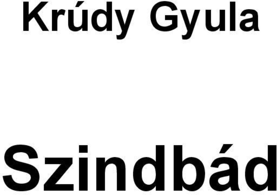 Szindbád