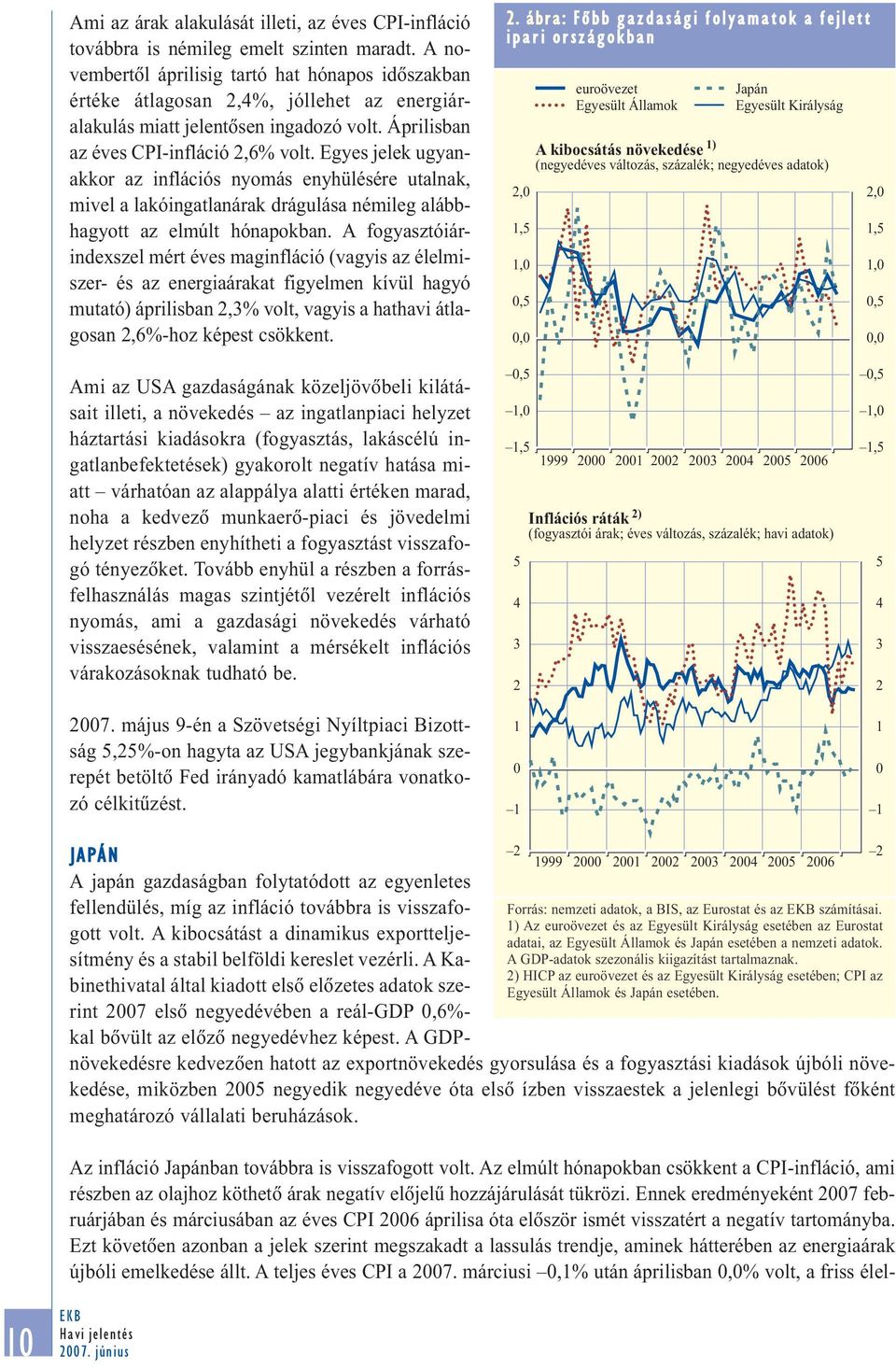 Egyes jelek ugyanakkor az inflációs nyomás enyhülésére utalnak, mivel a lakóingatlanárak drágulása némileg alábbhagyott az elmúlt hónapokban.