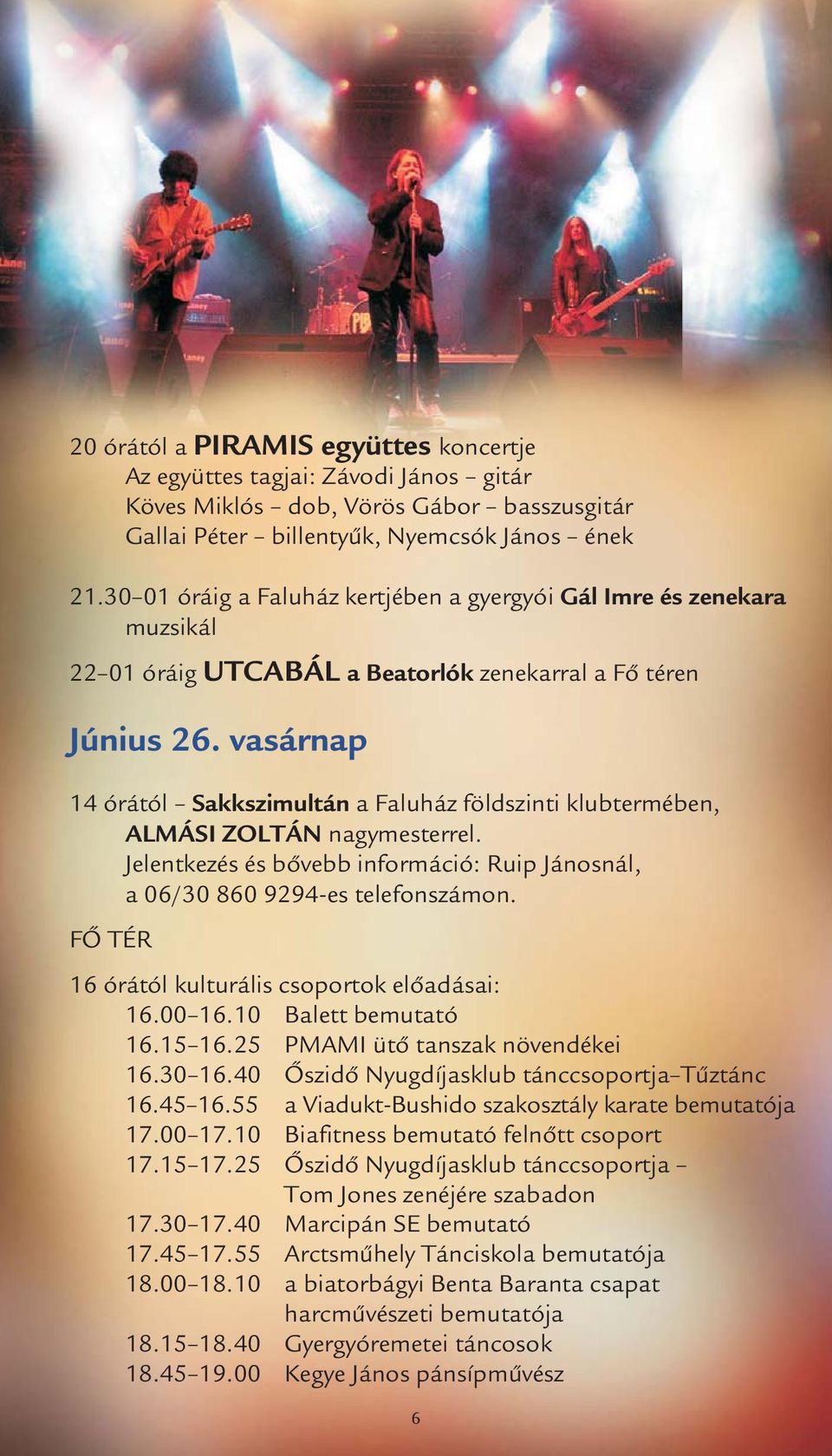 vasárnap 14 órától Sakkszimultán a Faluház földszinti klubtermében, ALMÁSI ZOLTÁN nagymesterrel. Jelentkezés és bővebb információ: Ruip Jánosnál, a 06/30 860 9294-es telefonszámon.