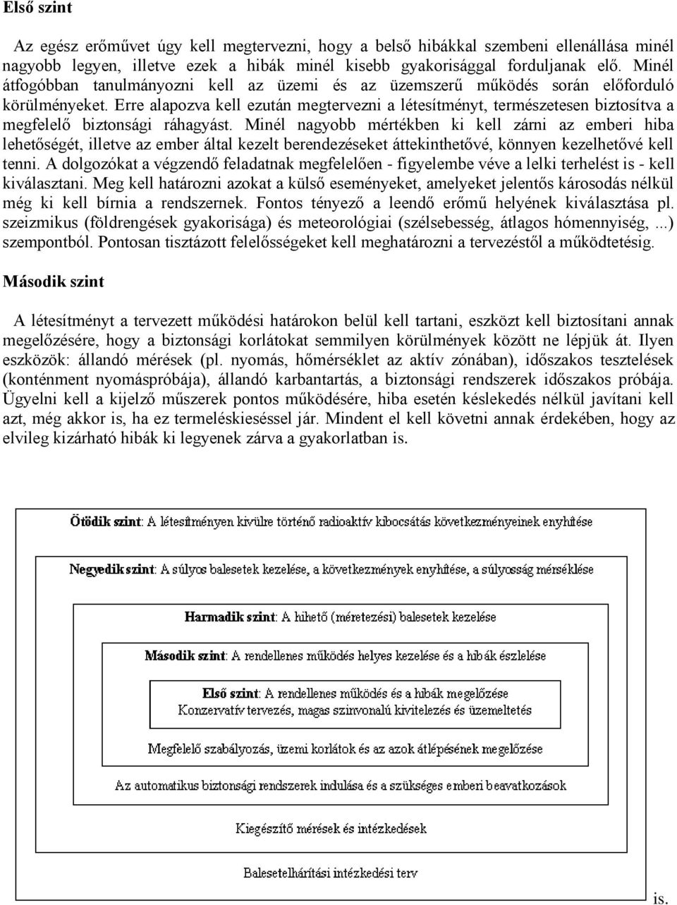 Erre alapozva kell ezután megtervezni a létesítményt, természetesen biztosítva a megfelelő biztonsági ráhagyást.