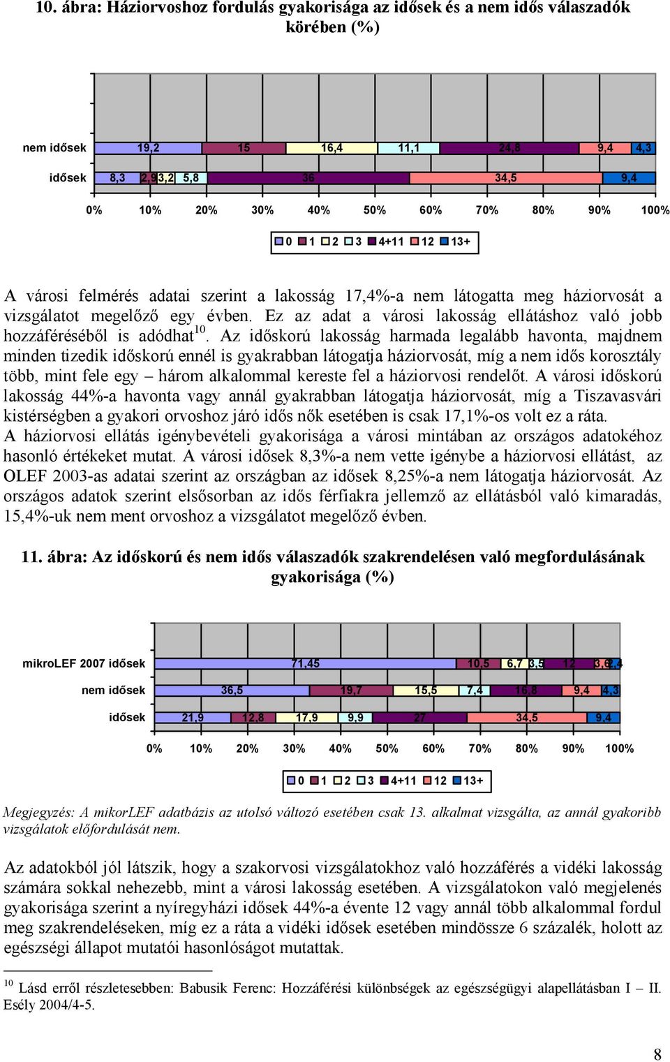 Ez az adat a városi lakosság ellátáshoz való jobb hozzáféréséből is adódhat 1.