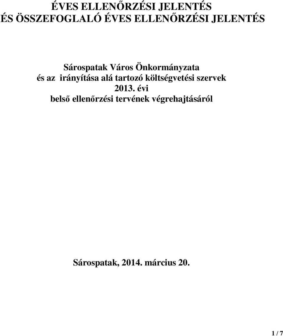 alá tartozó költségvetési szervek 2013.