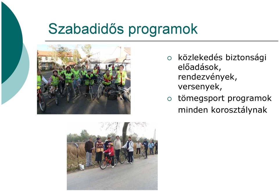 előadások, rendezvények,