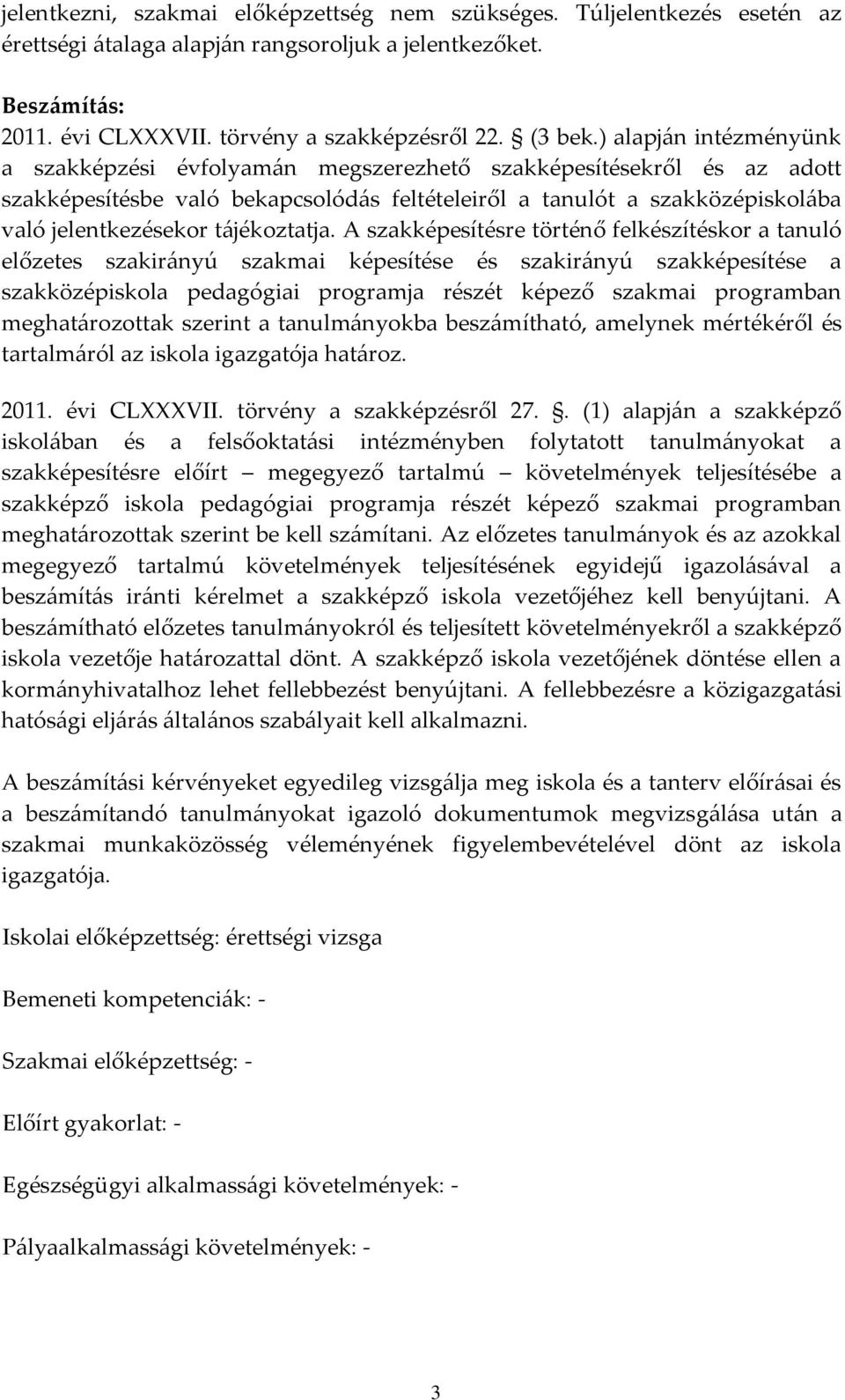 tájékoztatja.