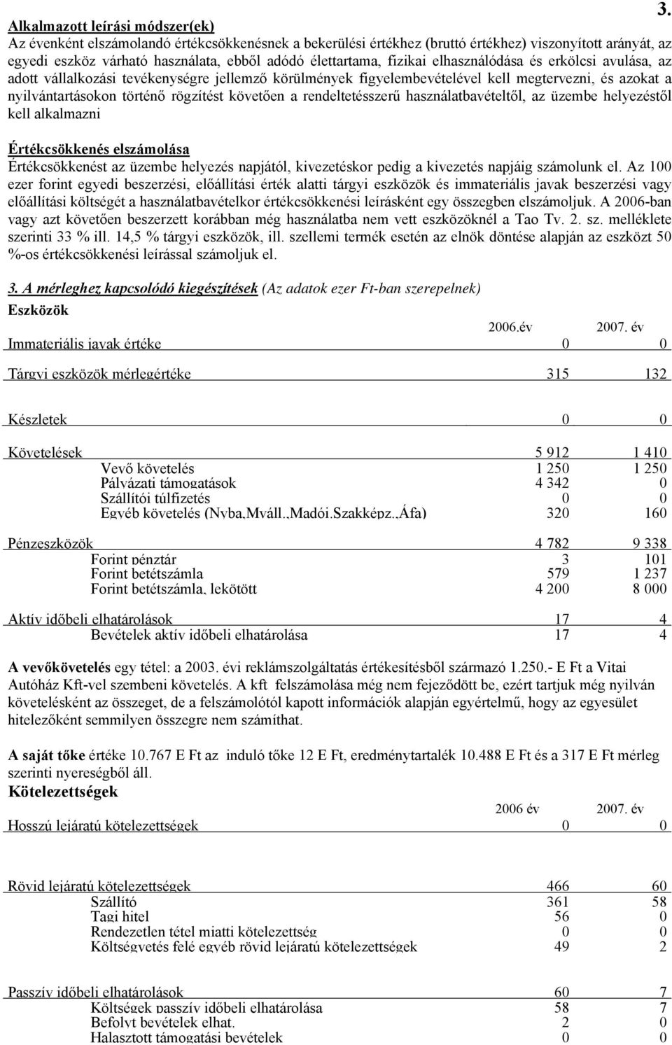 rendeltetésszerű használatbavételtől, az üzembe helyezéstől kell alkalmazni Értékcsökkenés elszámolása Értékcsökkenést az üzembe helyezés napjától, kivezetéskor pedig a kivezetés napjáig számolunk el.