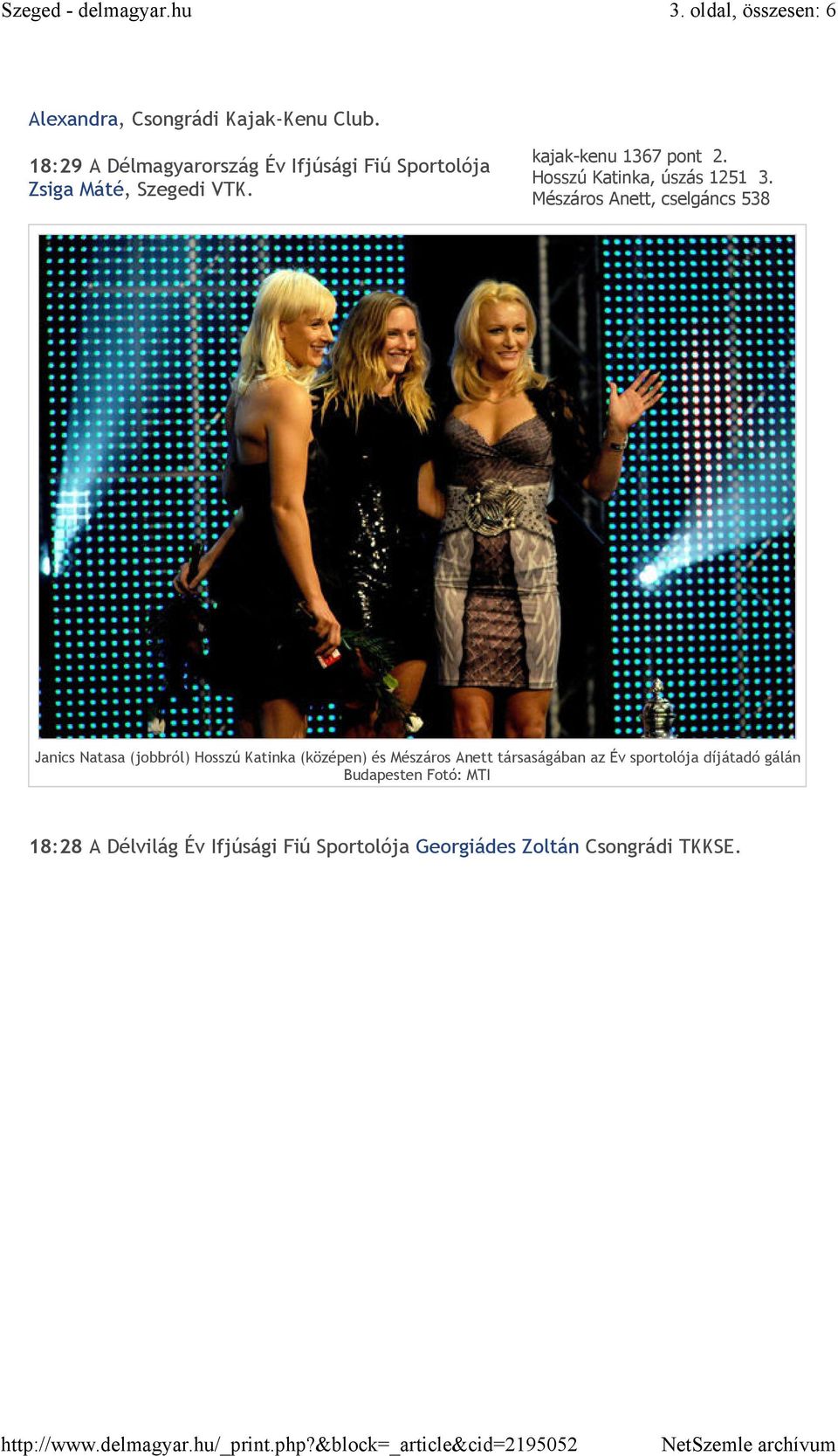 Hosszú Katinka, úszás 1251 3.