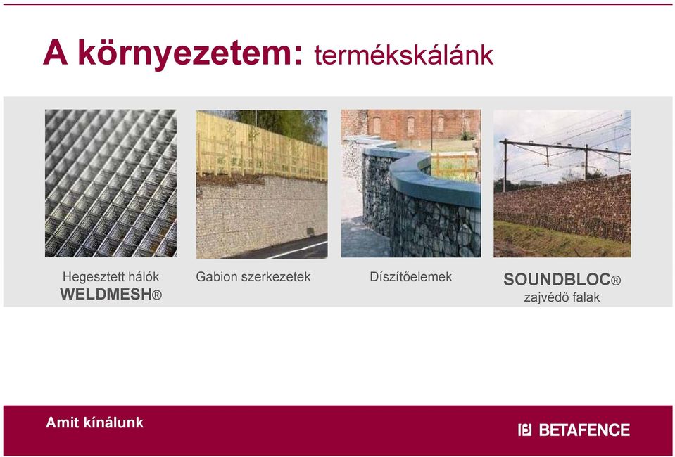 Gabion szerkezetek