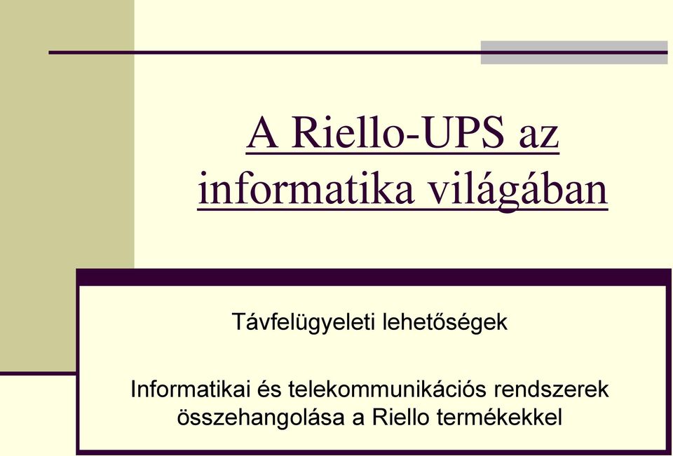 Informatikai és telekommunikációs