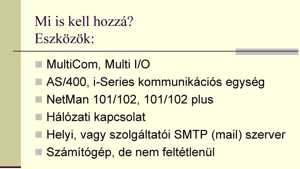 kommunikációs egység NetMan 101/102, 101/102 plus