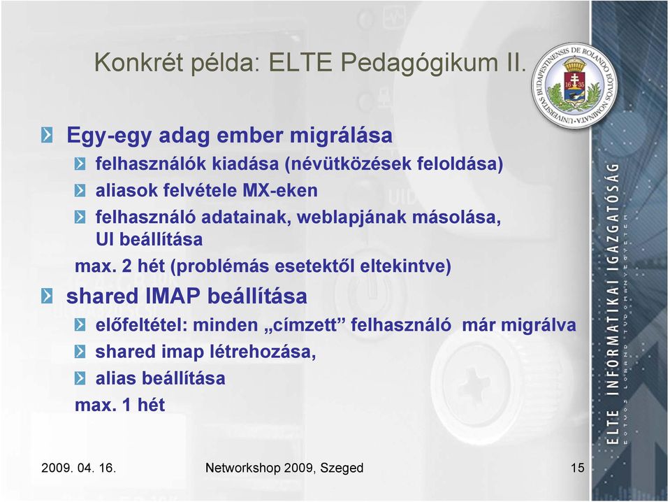 felhasználó adatainak, weblapjának másolása, UI beállítása max.