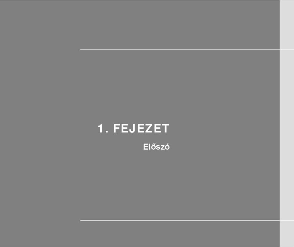 Előszó